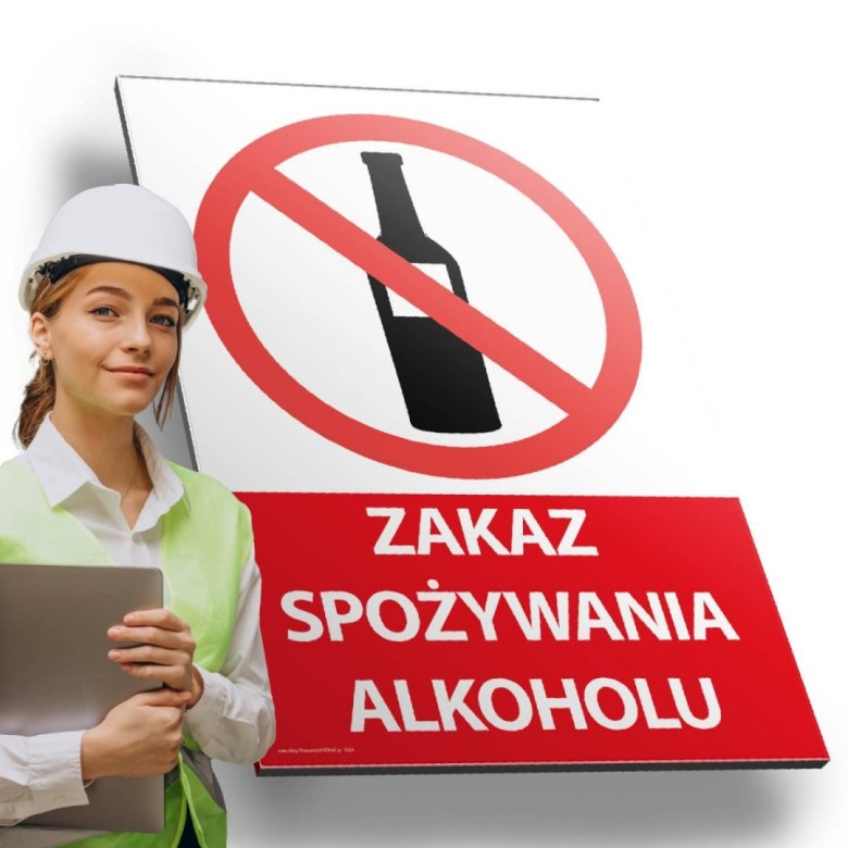 Tablica X Cm Zakaz Spo Ywania Alkoholu